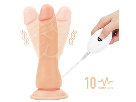 Arnes con Dildo con Vibracion y Control Remoto 75