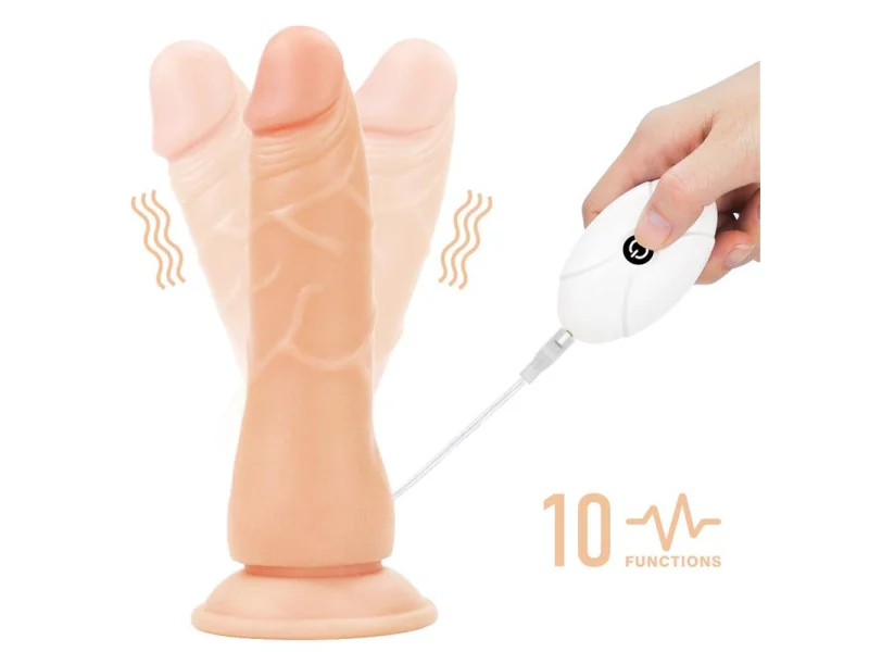Arnes con Dildo con Vibracion y Control Remoto 75