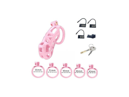 Jaula para el Pene PC01 Rosa Jaula para el Pene PC01 Rosa