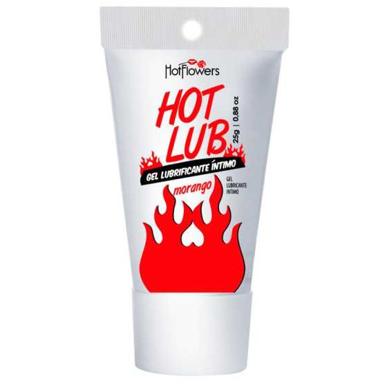 Gel Lubricante Intimo Sensacion Calor Fresa 25 gr