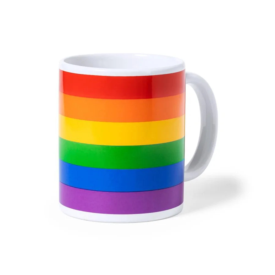 Taza con Bandera LGTB