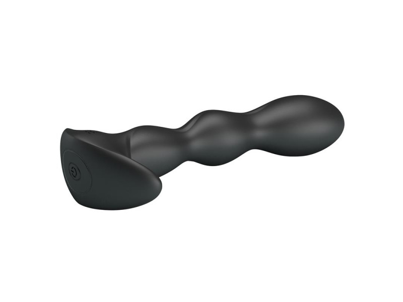 Yale Plug Anal con Vibracion Negro