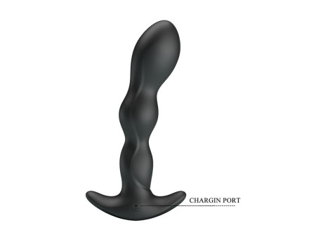 Yale Plug Anal con Vibracion Negro