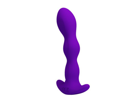 Yale Plug Anal con Vibracion Purpura Yale Plug Anal con Vibracion Purpura