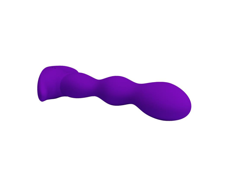 Yale Plug Anal con Vibracion Purpura