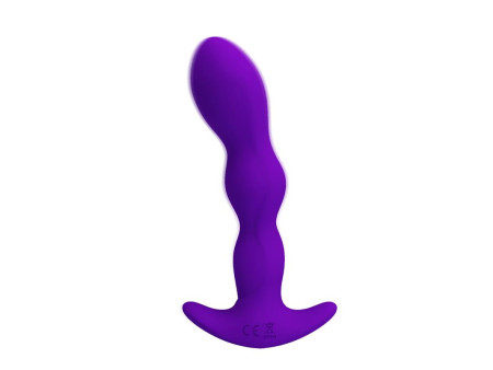 Yale Plug Anal con Vibracion Purpura Yale Plug Anal con Vibracion Purpura