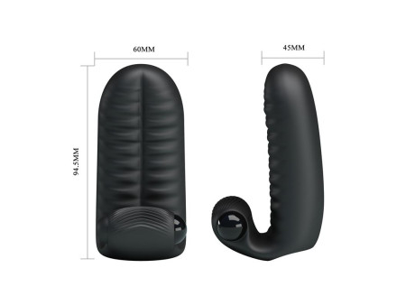Abbott Funda para el Dedo con Vibracion Negro