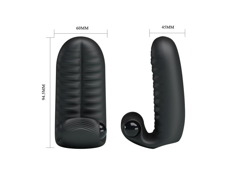 Abbott Funda para el Dedo con Vibracion Negro