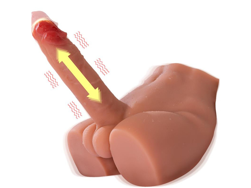 Peel Masturbador con Dildo y Ano Vibracion y Thrusting 27 kg