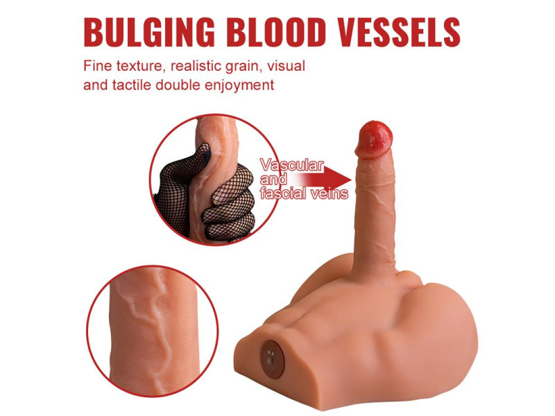 Peel Masturbador con Dildo y Ano Vibracion y Thrusting 27 kg