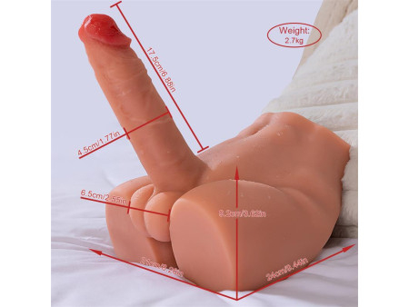 Peel Masturbador con Dildo y Ano Vibracion y Thrusting 27 kg