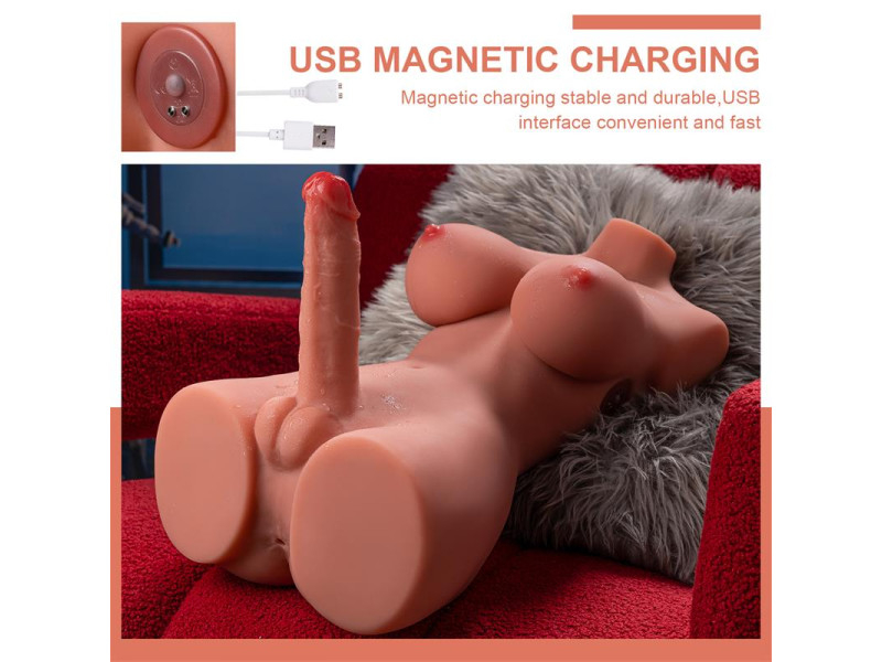 Hermosa Lady Boy Torso con Vibracion y Thrusting 975 kg