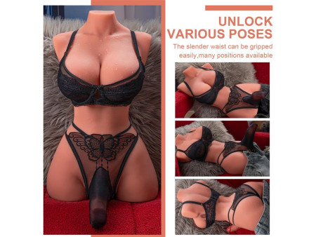 Hermosa Lady Boy Torso con Vibracion y Thrusting 975 kg Hermosa Lady Boy Torso con Vibracion y Thrusting 975 kg
