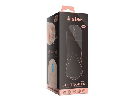 Masturbador con Vibracion y Efecto Succion Suctroker V20 I Masturbador con Vibracion y Efecto Succion Suctroker V20 I