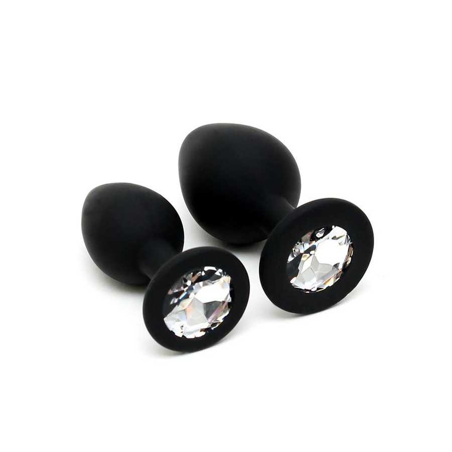 Set de Dos Plugs Anales Silicona