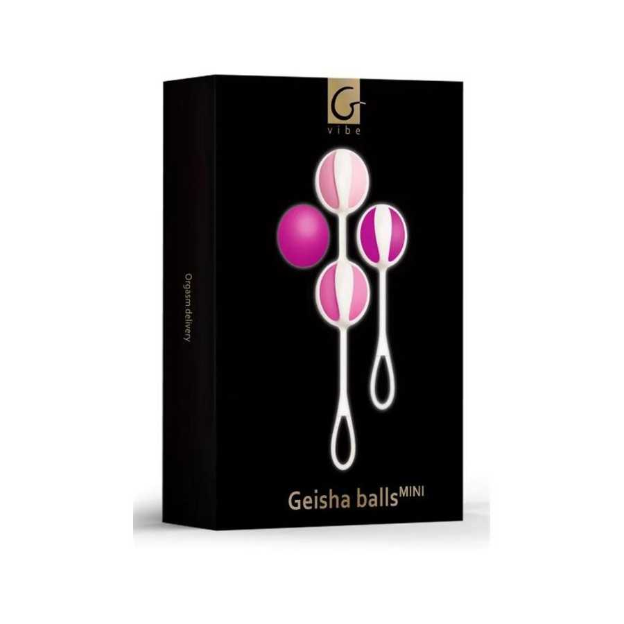 Set 4 Bolas Geisha Balls Mini Raspberry