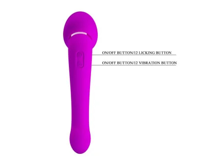 Faust Vibrador con Lengua Estimuladora USB