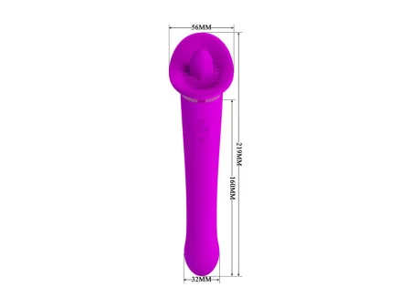 Faust Vibrador con Lengua Estimuladora USB