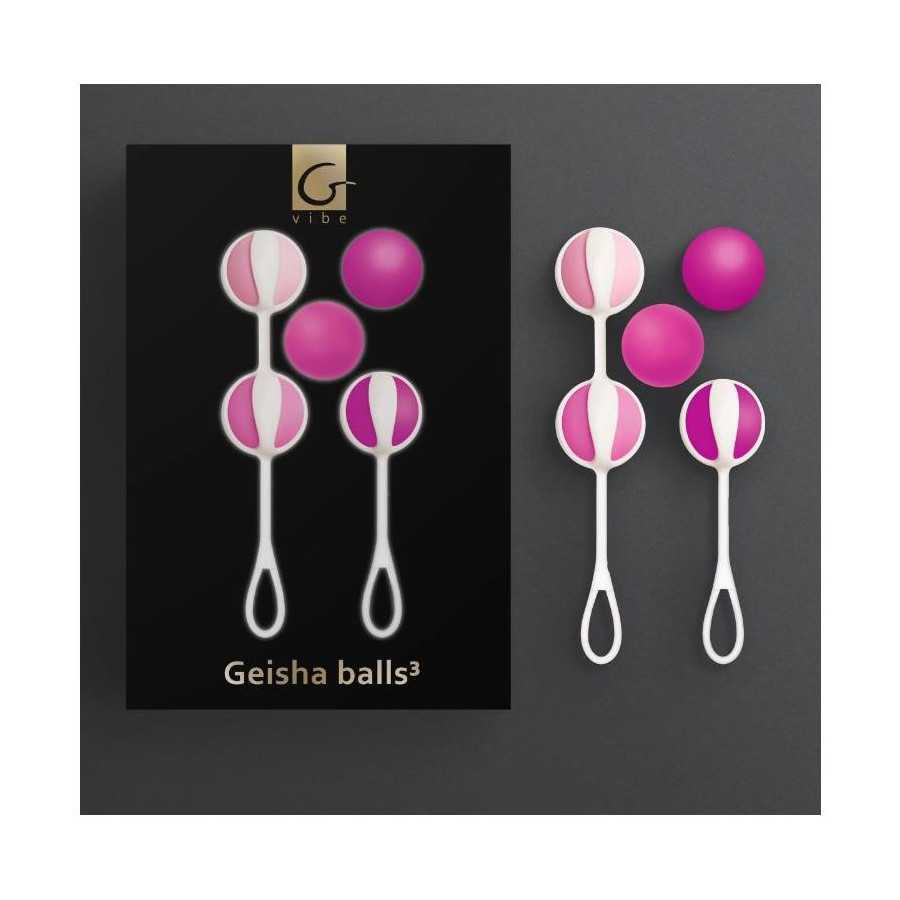 Set de 5 Geisha Balls3 Sugar Pink