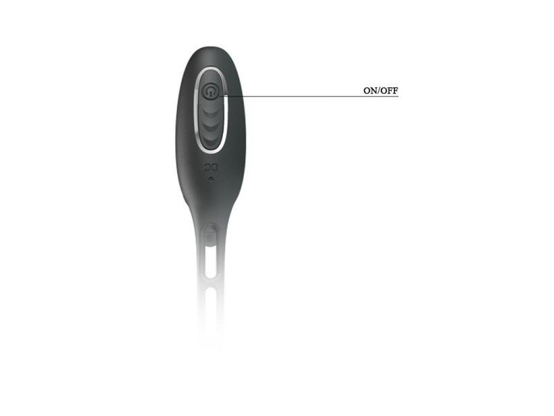 Plug Anal con Anillo para el Pene con Vibracion