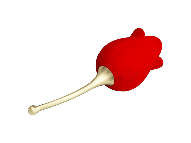 Rose Lover Estimulador con Vibracion y Licking