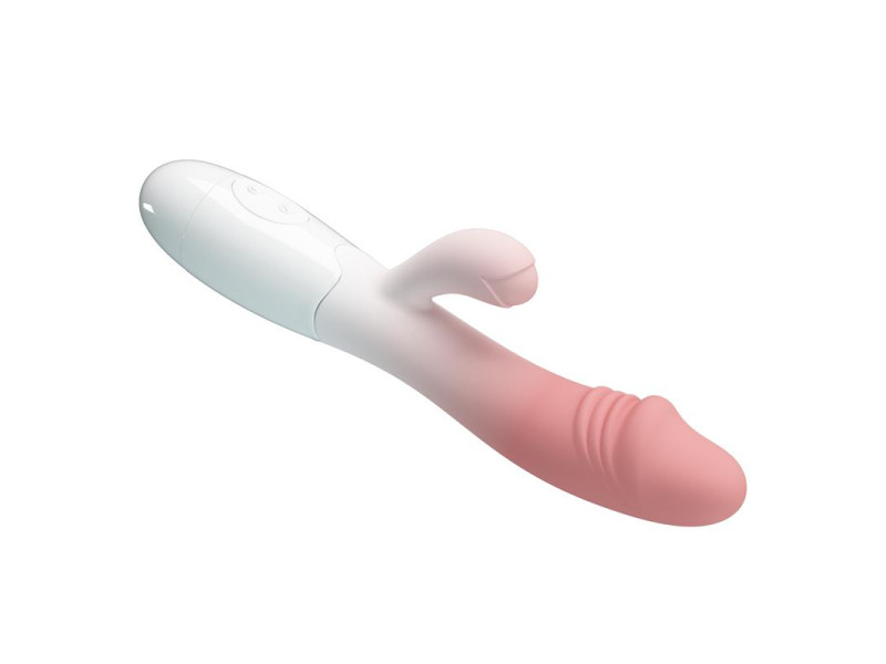 Snappy Vibrador Blanco y Rosa