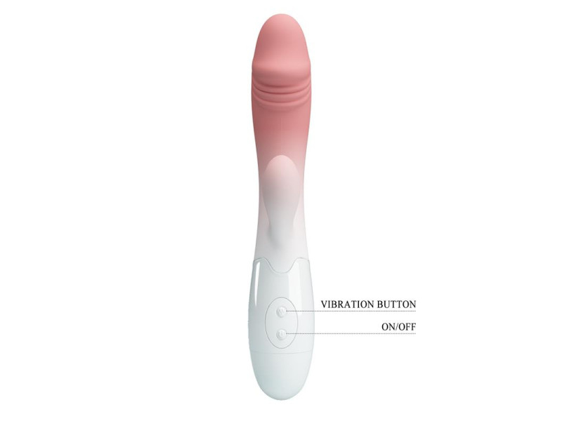 Snappy Vibrador Blanco y Rosa