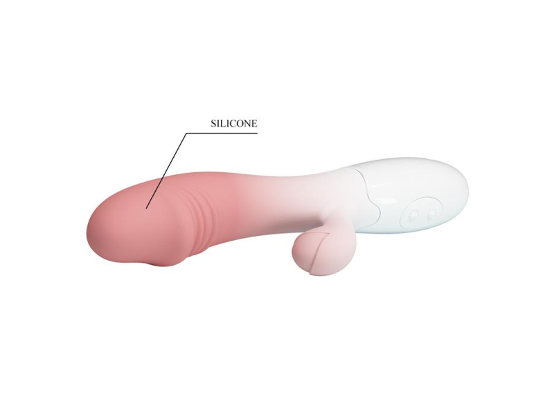 Snappy Vibrador Blanco y Rosa