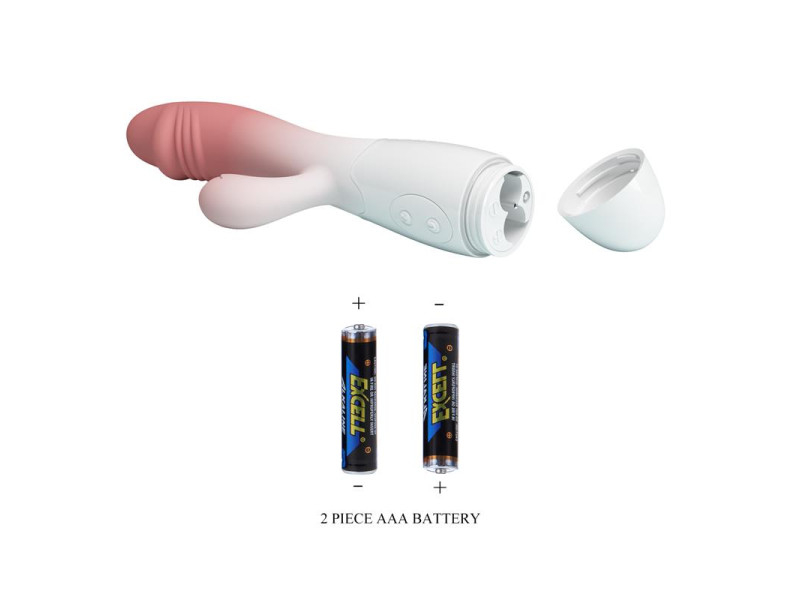 Snappy Vibrador Blanco y Rosa