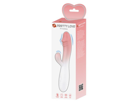 Snappy Vibrador Blanco y Rosa