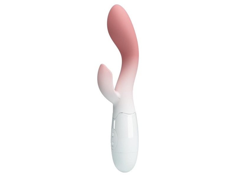 Brighty Vibrador Blanco y Rosa