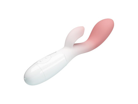 Brighty Vibrador Blanco y Rosa