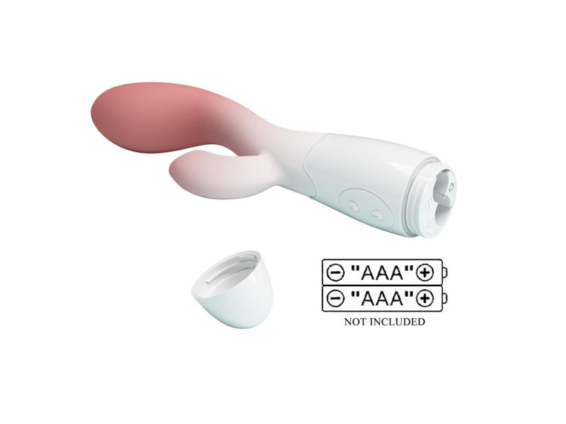 Brighty Vibrador Blanco y Rosa