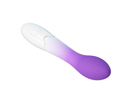Bishop Vibrador Blanco y Purpura