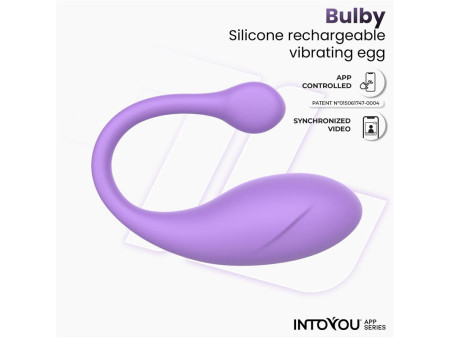 Bulby Huevo Vibrador con APP Lavanda Bulby Huevo Vibrador con APP Lavanda