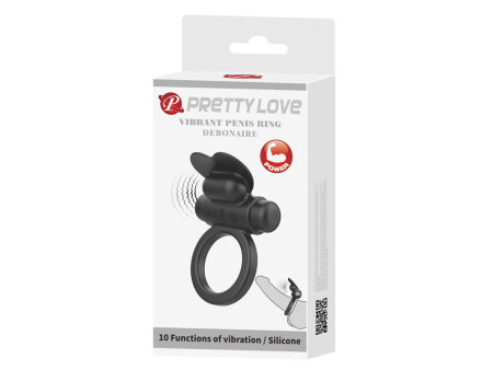 Debonaire Anillo para el Pene con Vibracion