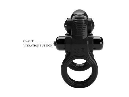 Passionate Anillo Doble para el Pene con Vibracion