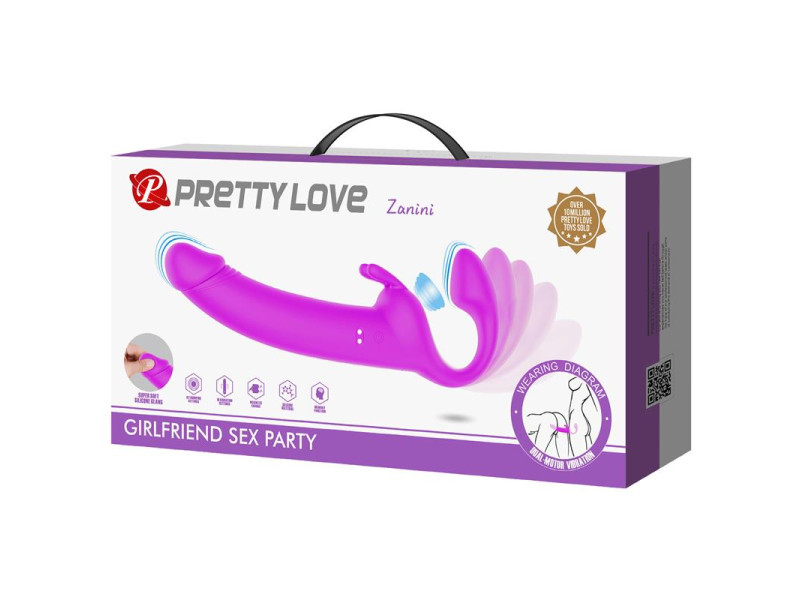 Zanini Vibrador sin Arnes Silicona