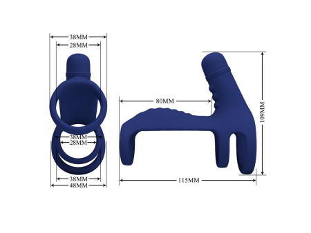 Anillo para el Pene con Vibracion