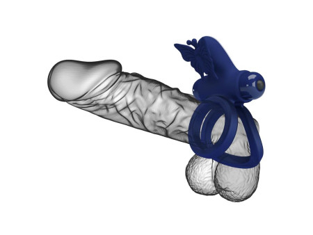 Anillo Doble para el Pene con Vibracion