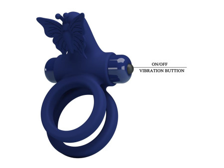 Anillo Doble para el Pene con Vibracion