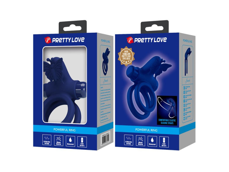 Anillo Doble para el Pene con Vibracion