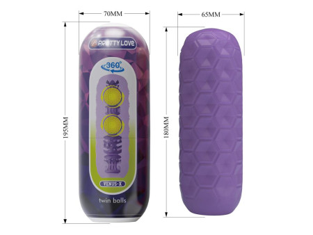Venus X Masturbador Masculino Twin Balls Venus X Masturbador Masculino Twin Balls