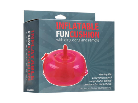 Cojin Hinchable con Dildo Vibracion y Control Remoto Ding Dong Cojin Hinchable con Dildo Vibracion y Control Remoto Ding Dong