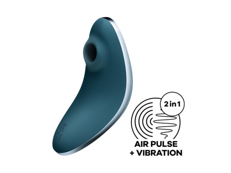 Succionador de Clitoris y Vibracion Vulva Lover 1 Azul