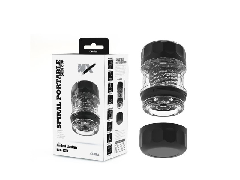 Spiral Portable Quin Cup Masturbador Masculino