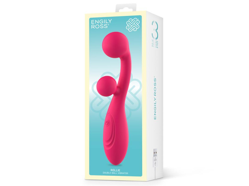 Rollie Vibrador con Doble Bola Estimuladora