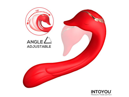 Swana Vibrador con Lengua y Angulo Ajustable