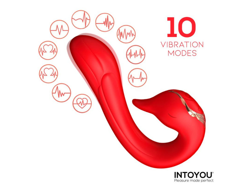 Swana Vibrador con Lengua y Angulo Ajustable