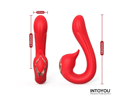 Swana Vibrador con Lengua y Angulo Ajustable